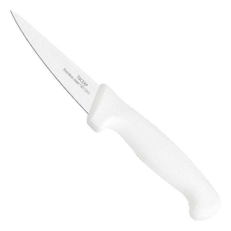 Professional 4” Flexible Boning Knife with White Handles TBCEXP 1811211#