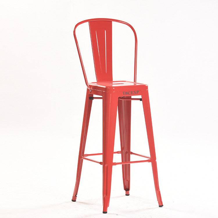 30 Metal Steel Bar Stool in Black Finish TBCEXP  6321231#